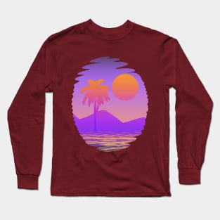Palmy Afternoon Long Sleeve T-Shirt